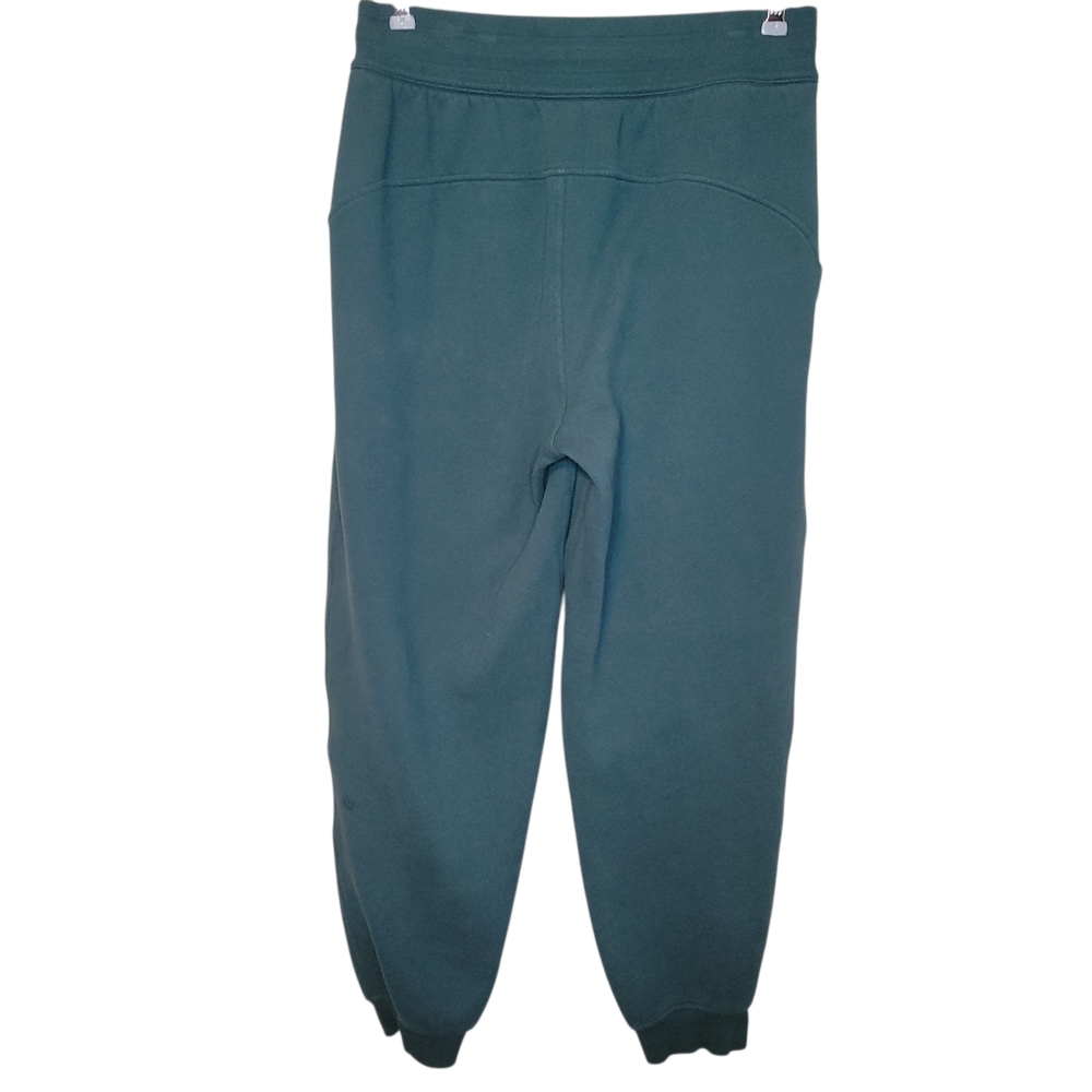 Lululemon Scuba High Rise Joggers Size 6 Green Jasper Soft Lounge Athletic Pants - Picture 6 of 10